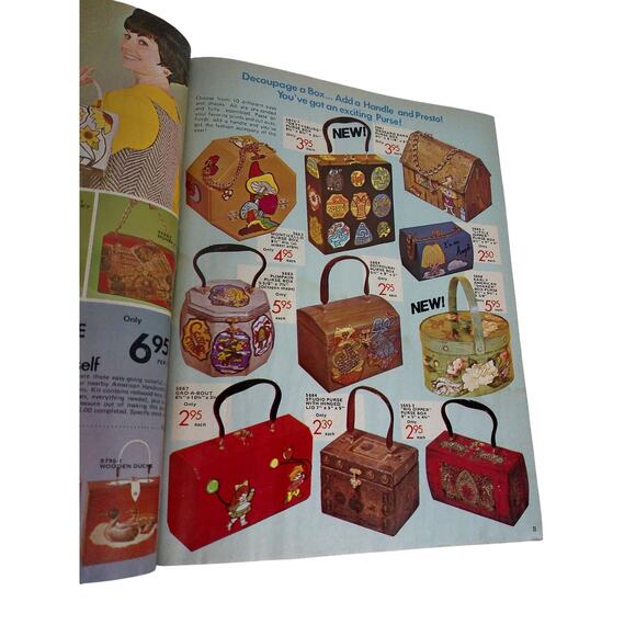 Vintage Winter 1970 American Handicrafts Catalog American Handicrafts - Picture 8 of 10